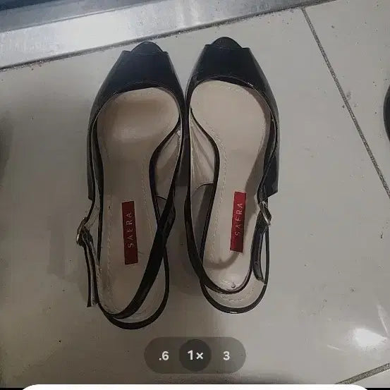 [BUNJANG] SAERA Women's Sandals Black / SAERA 세라 여성 샌들 블랙/ 운동화 / 슬리퍼