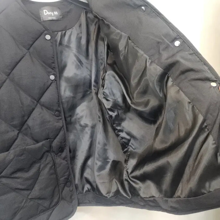 [BUNJANG] Black Diamond Quilted Jacket / 블랙 다이아 퀼팅 누빔 자켓 free