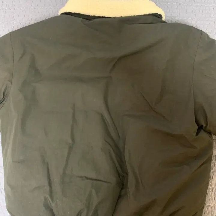 [BUNJANG] YALE Detachable Boa Short Puffer Jacket - Black / 예일 패딩 L 탈부착 보아 쇼트 푸퍼 자켓_블랙