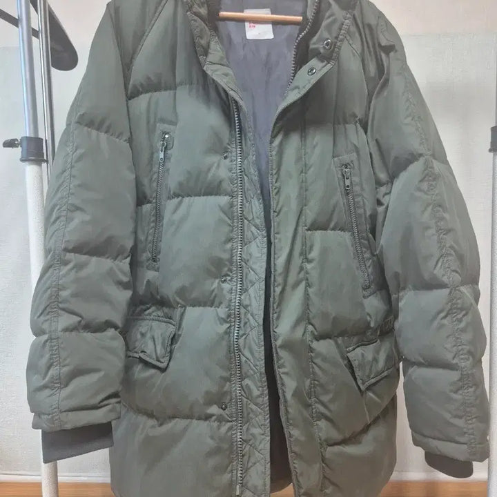 [BUNJANG] 8seconds Khaki Padded Jacket / 8 seconds카키색 패딩 L size