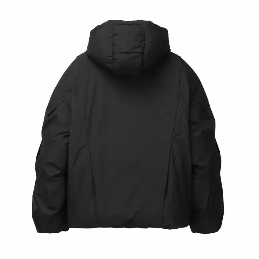 [BUNJANG] Il Corso Pleated Volume Hood European Goose Down Jacket / 일꼬르소 플리츠 볼륨 후드 유러피안 구스다운 점퍼