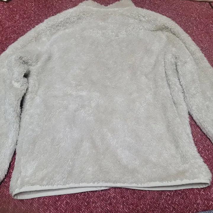 [BUNJANG] Nepa Fleece Jacket (Ivory) - 95 / 네파 뽀글이 후리스 자켓 95