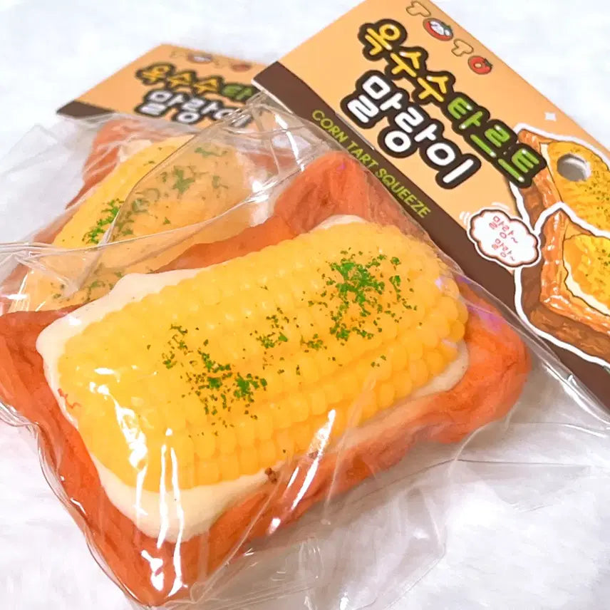 [BUNJANG] Corn Tart Squishy / [1+1이벤트]옥수수 타르트 말랑이