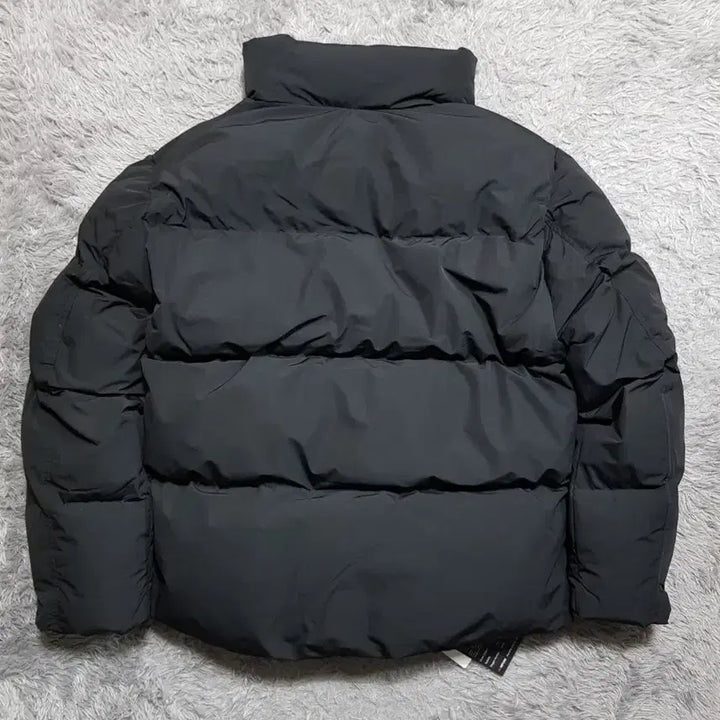 [BUNJANG] Black Down Padded Jacket / 검정 다운 패딩 막입기용