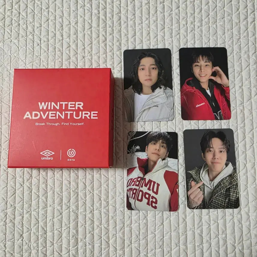 일괄) 데이식스 엄브로 포카세트(winter adventure)