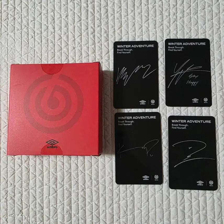 일괄) 데이식스 엄브로 포카세트(winter adventure)