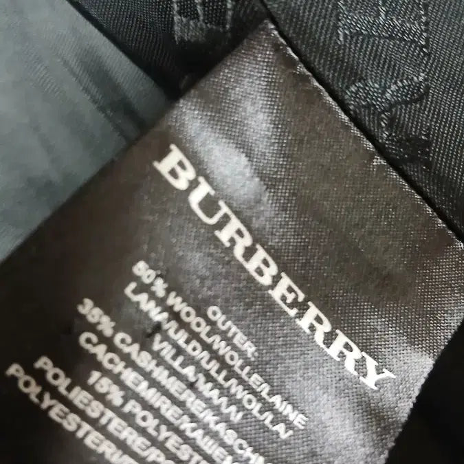 [BUNJANG] Burberry Black Double Coat 38 (Missing Straps) / 버버리프로섬 블랙 더블 코트 38사이즈44-55 이사오면서 손목허리끈분실