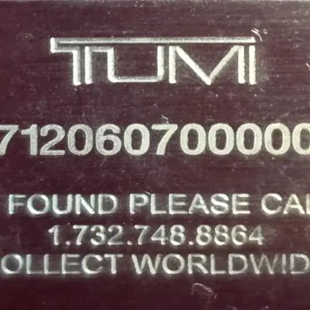 [BUNJANG] TUMI Business Shoulder Bag / TUMI 투미 블랙 비즈니스 여성 가방