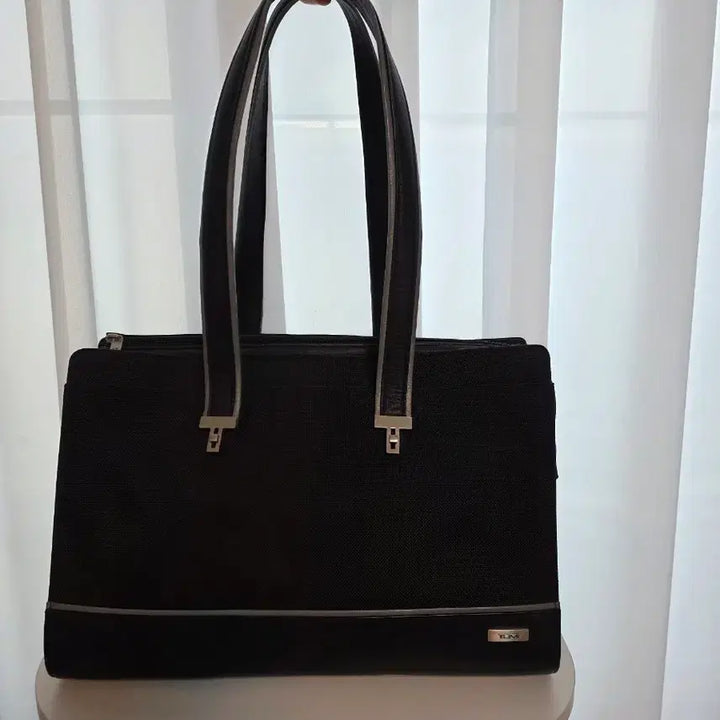 [BUNJANG] TUMI Business Shoulder Bag / TUMI 투미 블랙 비즈니스 여성 가방