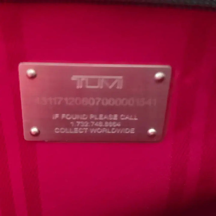 [BUNJANG] TUMI Business Shoulder Bag / TUMI 투미 블랙 비즈니스 여성 가방