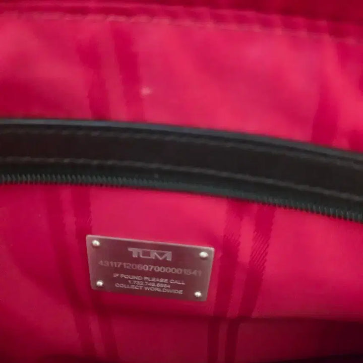 [BUNJANG] TUMI Business Shoulder Bag / TUMI 투미 블랙 비즈니스 여성 가방