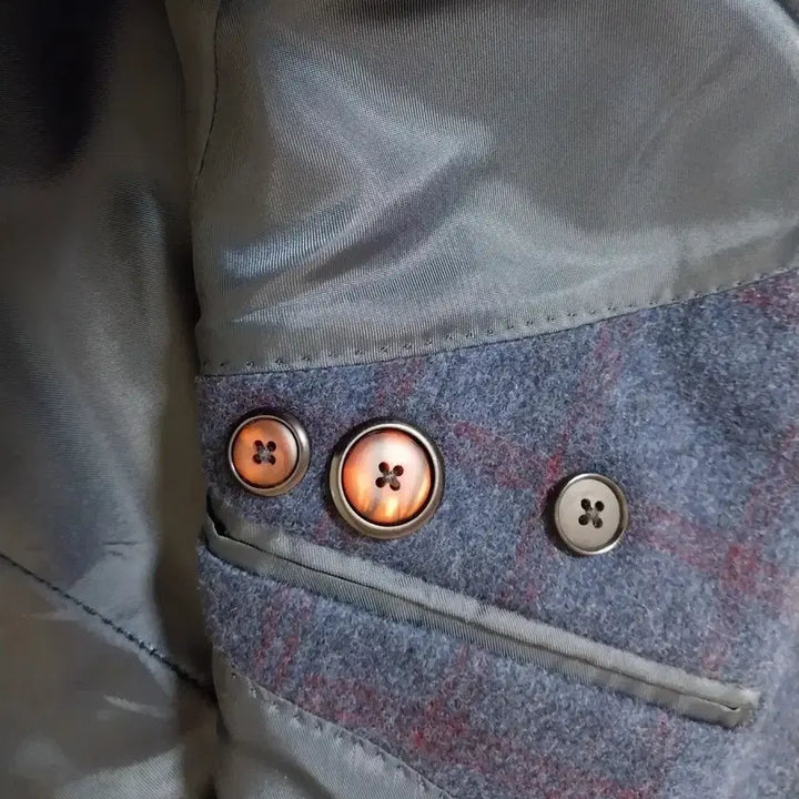 [BUNJANG] VIP Wool Check Double Suit Set / vip울 체크 맞춤 더블수트세트(겨울용)