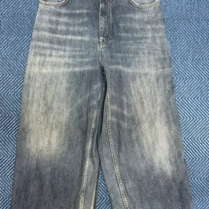 [BUNJANG] Balenciaga Hybrid Denim Pants / 발렌시아가 아프론 하이브리드 데님팬츠