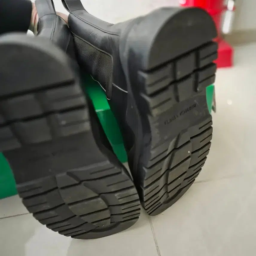 [BUNJANG] Bottega Veneta Tire Boots / [42]보테가 베네타 블랙 타이어부츠
