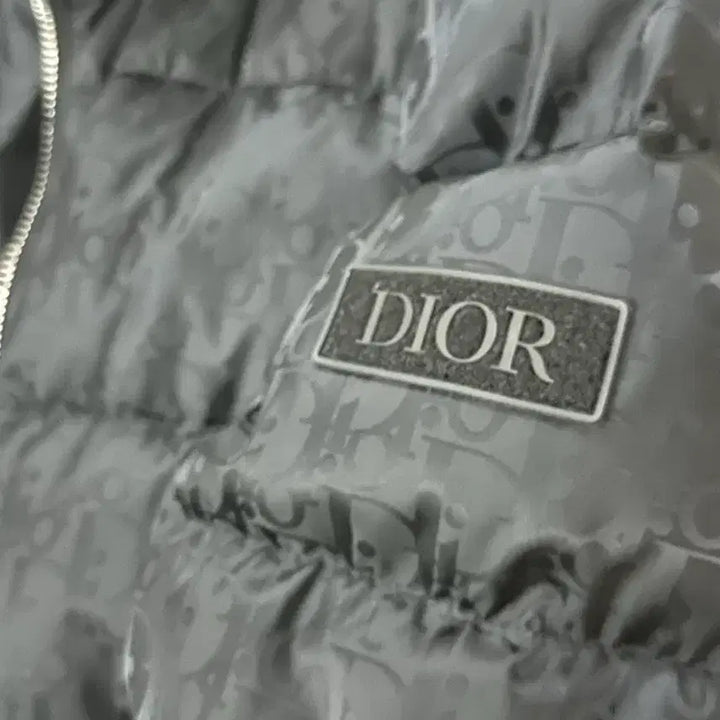 [BUNJANG] Dior Oblique Down Padded Jacket Black / [44] 디올 오블리크 다운 패딩 블랙