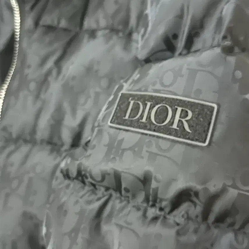 [BUNJANG] Dior Oblique Down Padded Jacket Black / [44] 디올 오블리크 다운 패딩 블랙