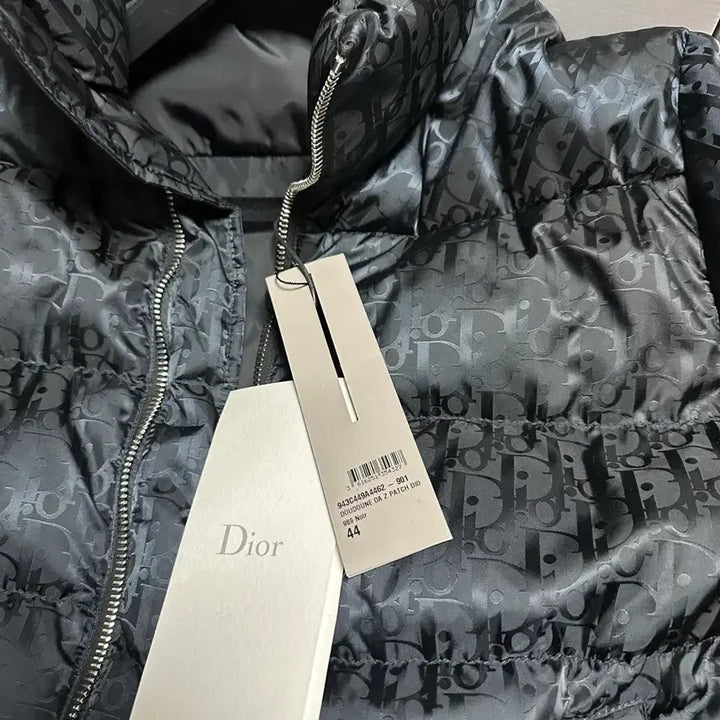 [BUNJANG] Dior Oblique Down Padded Jacket Black / [44] 디올 오블리크 다운 패딩 블랙