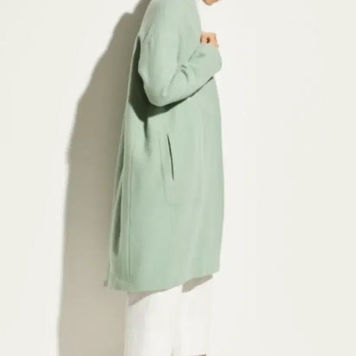 [BUNJANG] Vince No Collar Wool Coat / 빈스노카라울코트