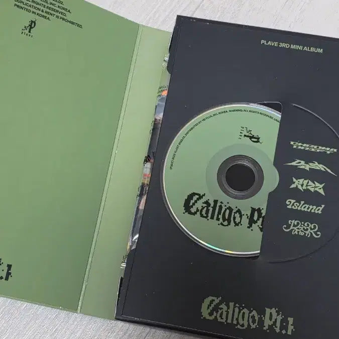 플레이브 하민 칼리고 앨범양도