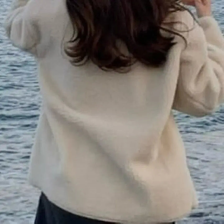 [BUNJANG] Ivory Sherpa Jacket / 뽀글이 자켓(아이보리)