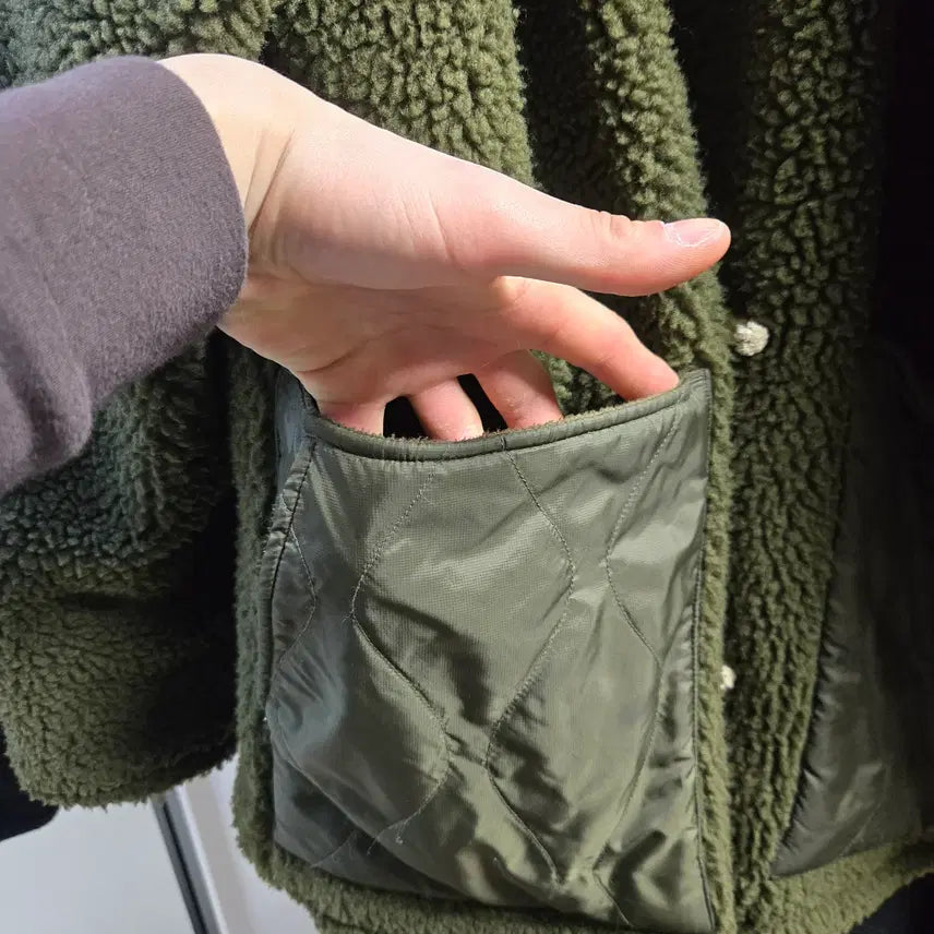 [BUNJANG] Beslow Fleece Jacket / 비슬로우 beslow 더플 가디건 후리스 자켓