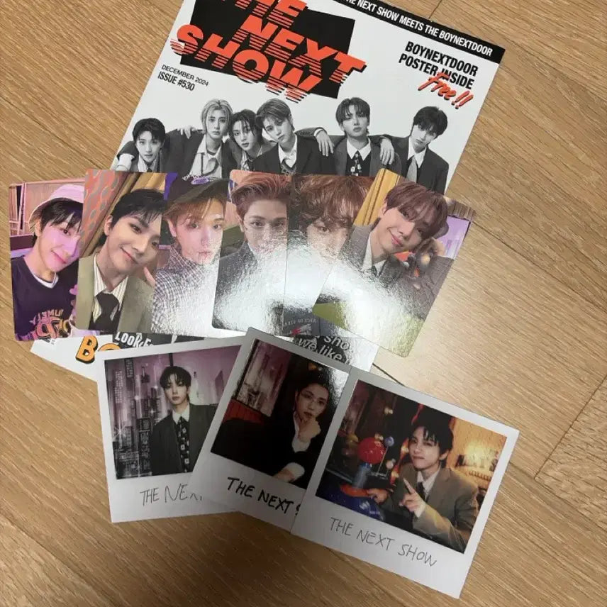 보넥도 2025 시그 더넥스트쇼 잡지 + 포토카드+폴라로이드+스탭카드 재