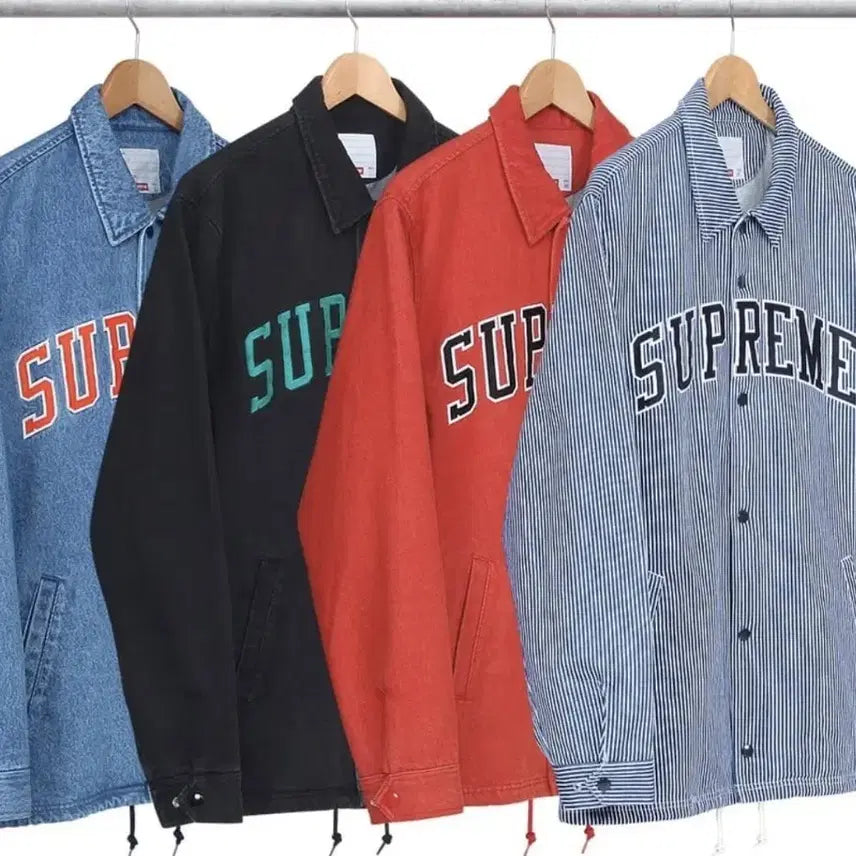 [SOLD OUT] 13fw 슈프림 데님 코치 자켓