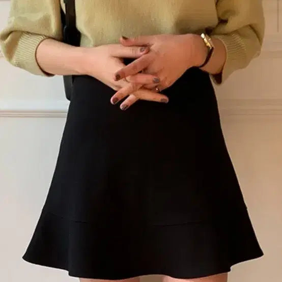 [BUNJANG] Ganaesura Flo Skirt S / 가내스라 플로 스커트 S