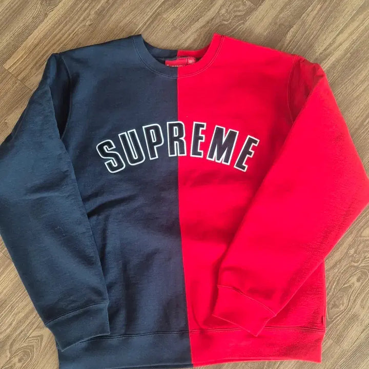 [SOLD OUT] 18fw 슈프림 스플릿 스웻셔츠