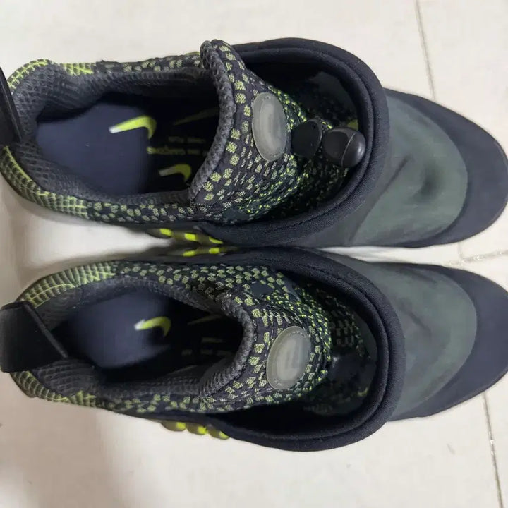 [BUNJANG] Nike Comme des Garcons Presto Black/Fluorescent Sneakers / 나이키 꼼데가르송 프레스토 검/형광 스니커즈