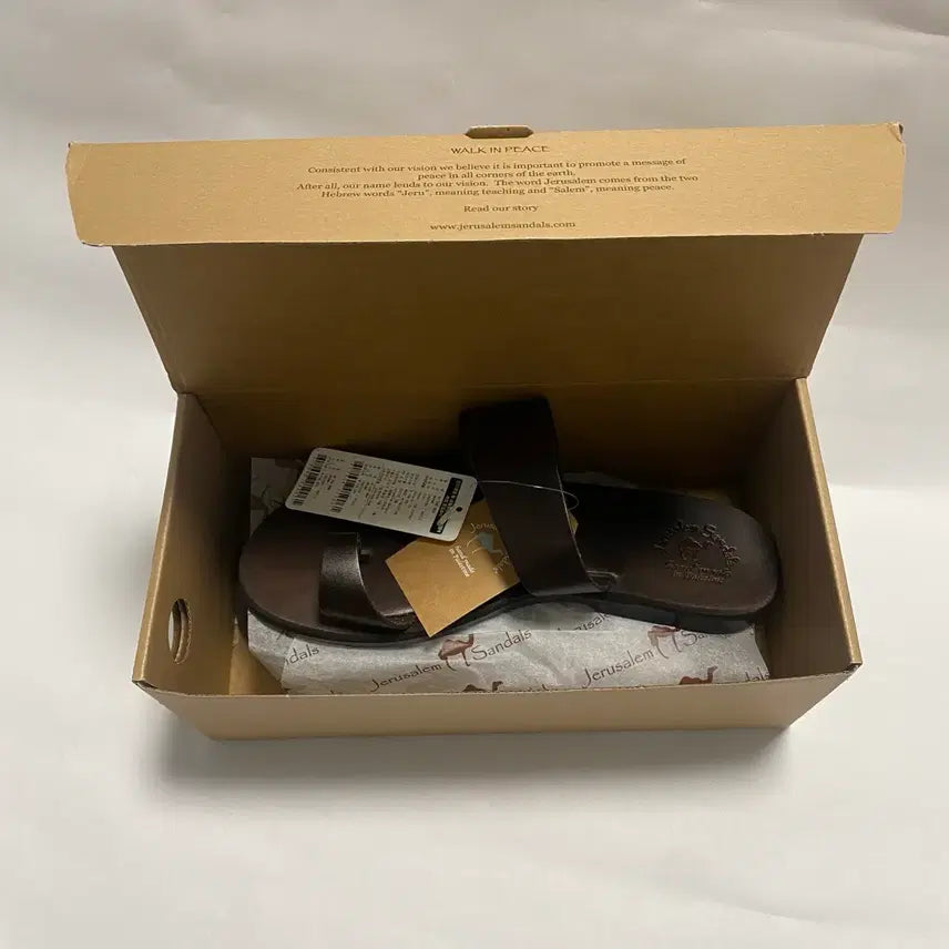 [BUNJANG] Jerusalem Sandals Abra Brown 240 / 예루살렘 샌들 1002 아브라 브라운 240
