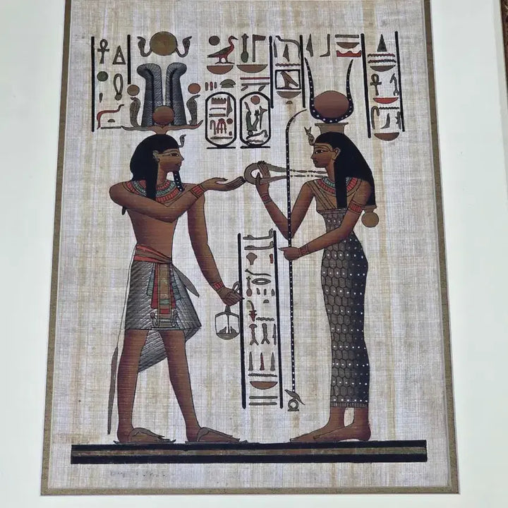 [BUNJANG] Egypt Papyrus Frame / 이집트 파피루스 액자