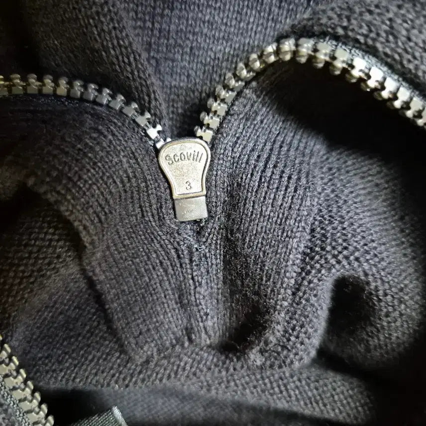 [BUNJANG] Calvin Klein Jeans Half-Zip Knit Sweater / 캘빈클라인 진스 반집업 니트