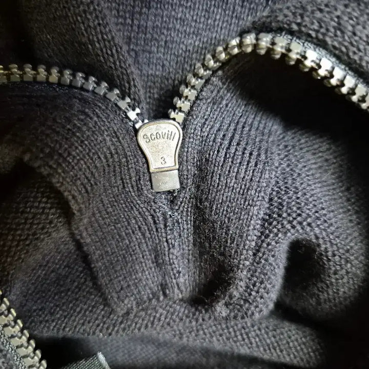 [BUNJANG] Calvin Klein Jeans Half-Zip Knit Sweater / 캘빈클라인 진스 반집업 니트