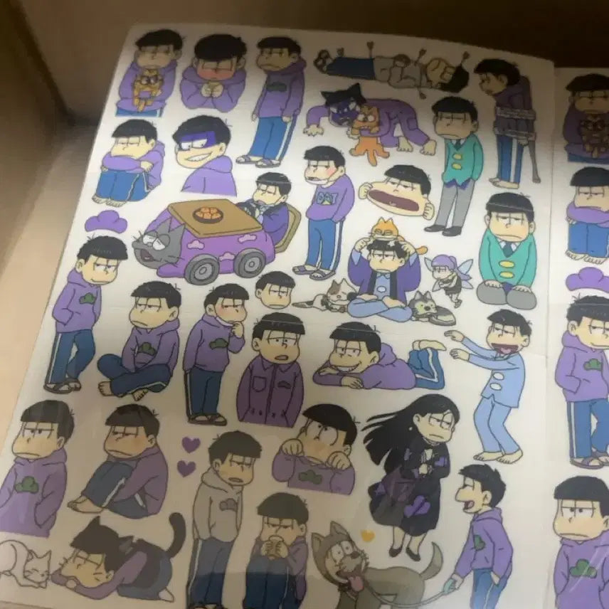 [BUNJANG] Osomatsu-san Stickers Bundle Set / 오소마츠상 인스 500장 이상 일괄
