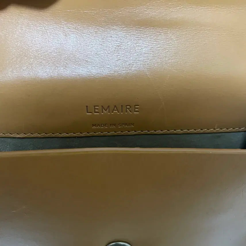 [BUNJANG] Lemaire Cinnamon Satchel Bag / 르메르 사첼백 시나몬