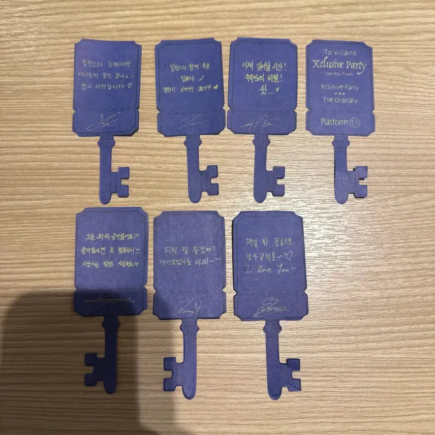 엑스디너리히어로즈 엑디즈 팬미팅 컨페티 7장 일괄 양도