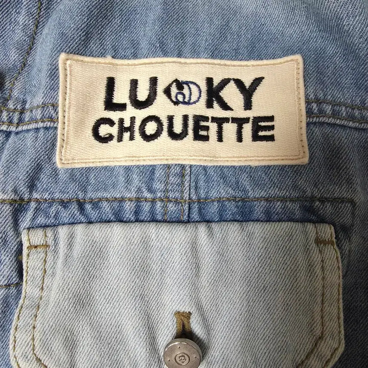 [BUNJANG] Lucky Chouette Denim Jacket / 럭키슈에뜨] 청자켓