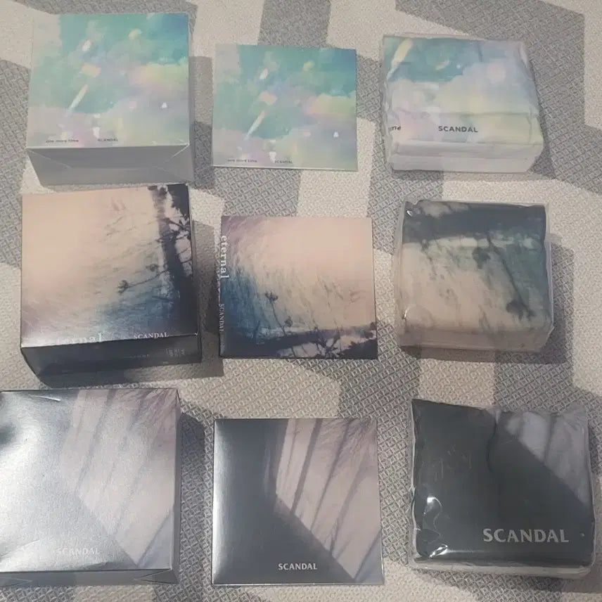 [BUNJANG] Scandal Complete Limited Edition Single Album Bundle Set / Scandal 완전한정생산본(티셔츠 동봉) 싱글 3종세트 팝니다