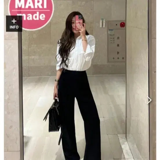 [BUNJANG] MariMade Belt Slacks 1+1 / 마리마켓 마리메이드 벨트슬랙스 1+1