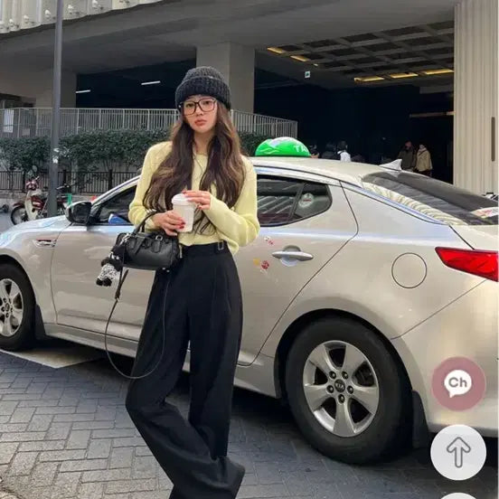 [BUNJANG] MariMade Belt Slacks 1+1 / 마리마켓 마리메이드 벨트슬랙스 1+1