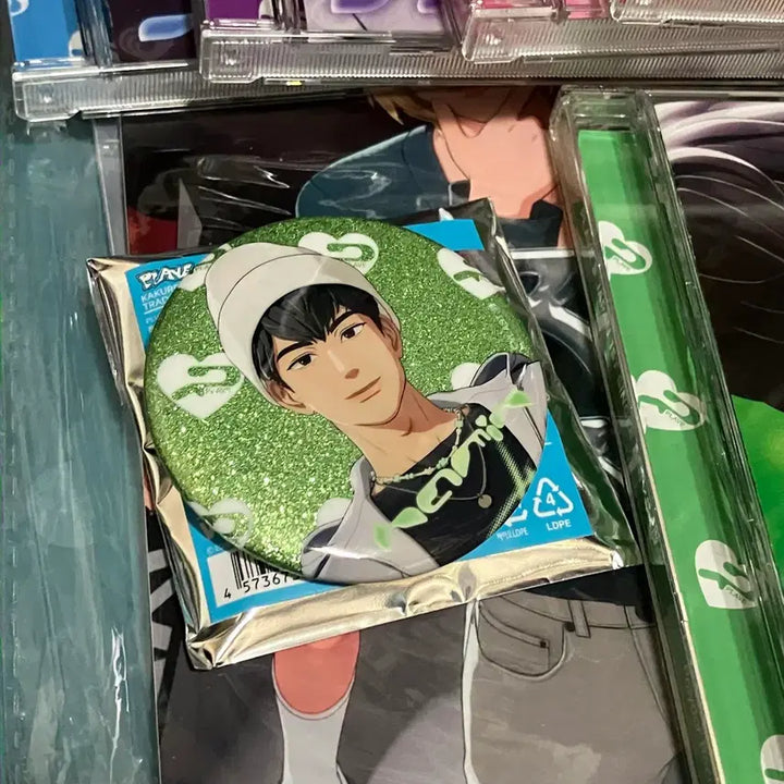 플레이브 카쿠렌보 캔뱃지 글리터 하민 앨범 일괄