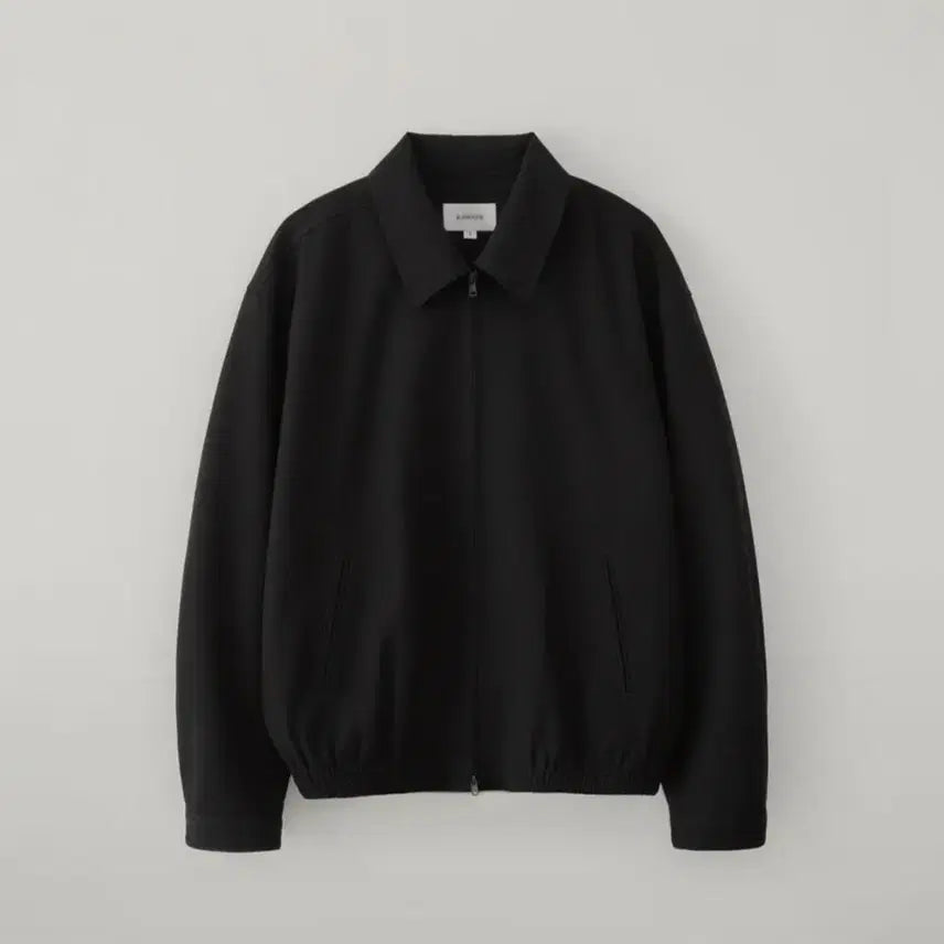 [BUNJANG] BLANKROOM NEAT Black Blouson Jacket - Size 2 / 블랭크룸 25SS NEAT 블루종 BLACK 2사이즈