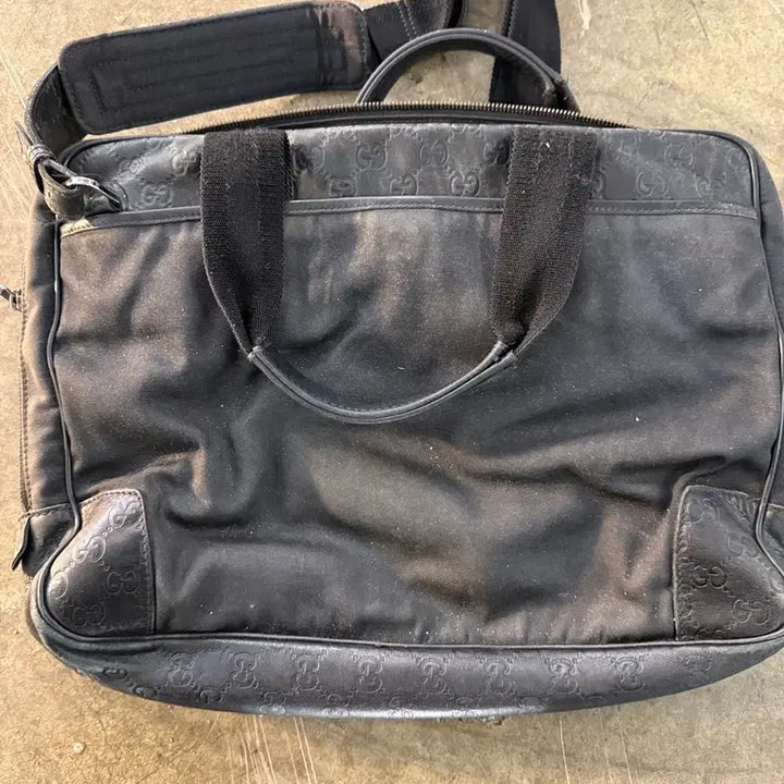 [BUNJANG] Gucci Black Document Bag / 구찌 정품 블랙 서류 가방