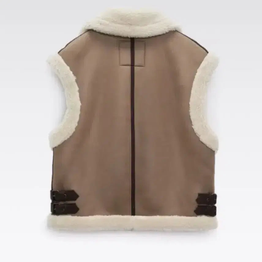 [BUNJANG] ZARA Mustang Vest / 자라 ZARA 무스탕 베스트 조끼