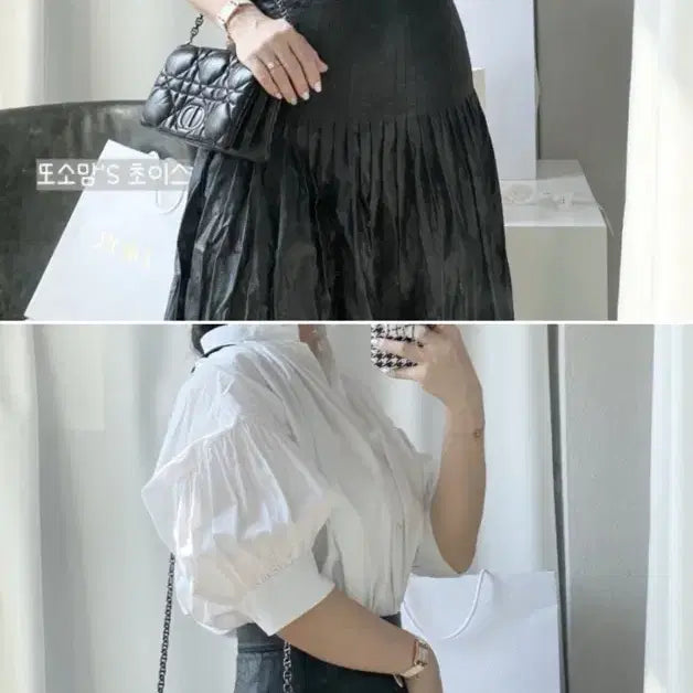 [BUNJANG] Dior Caro Macro Cannage Mini Bag Black / [새상품] 디올 카로 매크로까나쥬 미니백 블랙