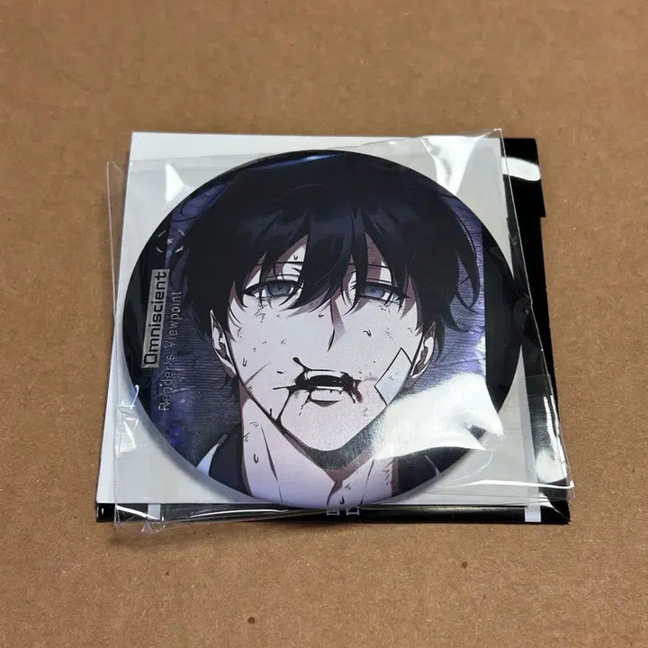 [BUNJANG] Omniscient Reader's Viewpoint Kim Dokja Shanghai Pop-up 75mm Big Can Badge / 전독시 상하이 팝업 75mm 빅 캔뱃지 김독자 전지적 독자 시점