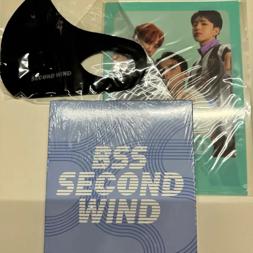 세븐틴 BSS Second Wind 앨범 + 마스크 + 바인더