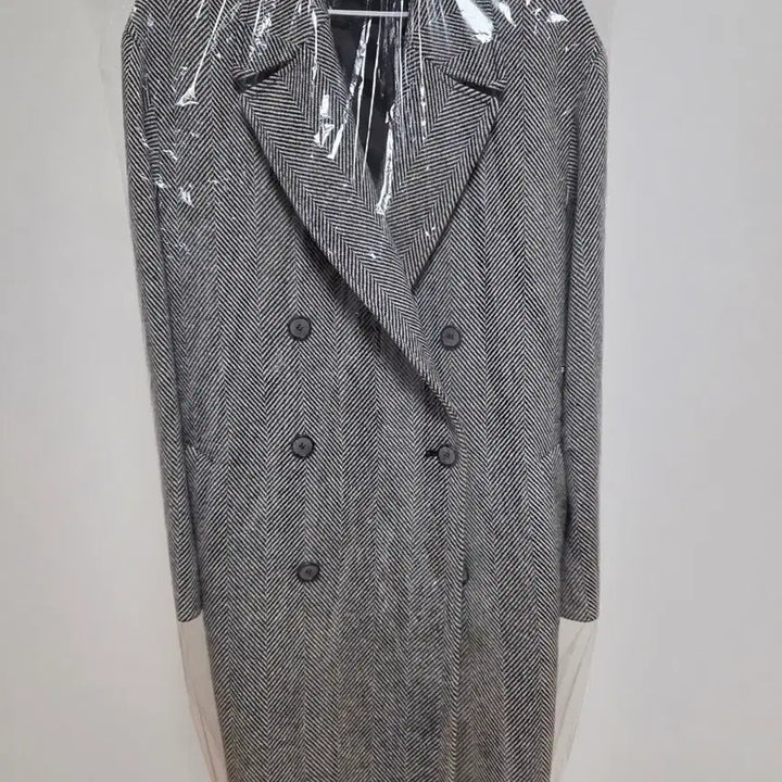 [BUNJANG] Andersson Bell Herringbone Cashmere Double Long Coat / 앤더슨벨 헤링본 캐시미어 더블 롱코트 L