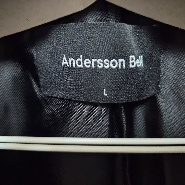 [BUNJANG] Andersson Bell Herringbone Cashmere Double Long Coat / 앤더슨벨 헤링본 캐시미어 더블 롱코트 L